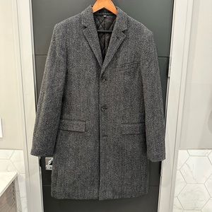 J.Crew Ludlow Herringbone Overcoat 38R